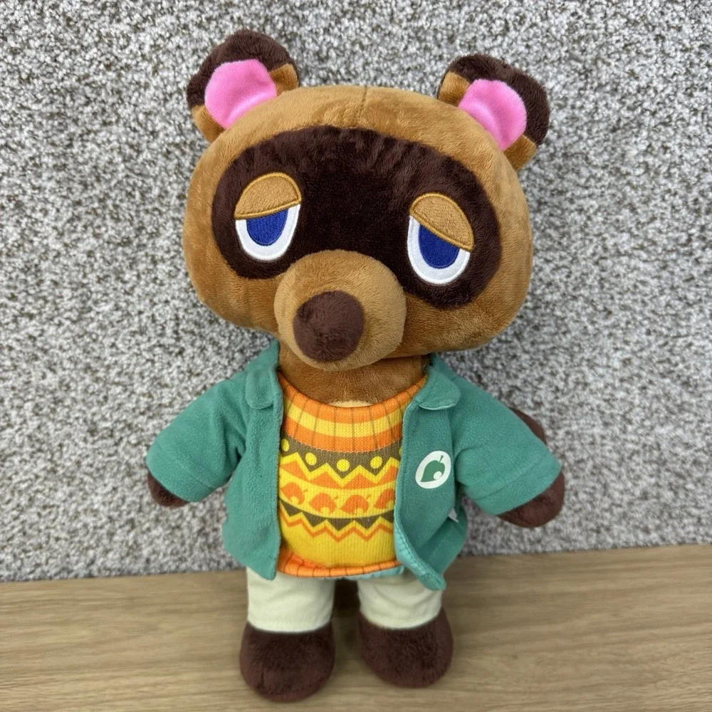 Tom Nook Build-A-Bear BAB Animal Crossing New‎ Horizons Plush Winter Outfit